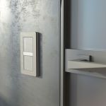 Умный сенсорный выключатель одноклавишный (дымчатый) W4513641