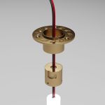 Встраиваемое крепление для круглого гибкого неона Full light латунь FL 2860