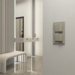 Выключатель двухклавишный проходной (дымчатый) W1222004