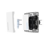 W8010102/ Блок LED подсветки для выключателя 2 шт. (голубой) W8010102