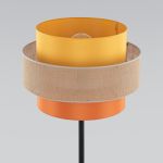 Напольный светильник с тканевым абажуром 16451 Trio