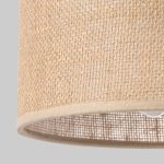 Настенный светильник с тканевым абажуром 6858 Juta