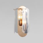 Настенный светильник со стеклянным плафоном 60170/2 золото