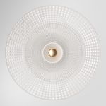 Подвесной светильник с акриловым и стекляными плафонами 40029/1 LED/ белый