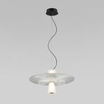 Подвесной светильник с акриловым и стекляными плафонами 40029/1 LED/ белый