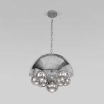 Подвесной светильник со стеклянными плафонами 30178 хром