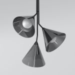 Подвесной светильник со стеклянными плафонами 70161/3 черный