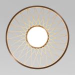 Подвесной светодиодный светильник 40016/1 LED коричневый