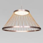 Подвесной светодиодный светильник 40017/1 LED коричневый