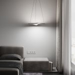 Подвесной светодиодный светильник 40027/1 LED серый