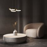 Подвесной светодиодный светильник 90034/3 золото