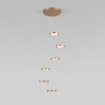 Подвесной светодиодный светильник 90034/6 золото