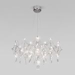 Подвесной светодиодный светильник с фигурным хрусталем 443/1