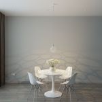 Подвесной светодиодный светильник с металлическим плафоном 90353/1 хром