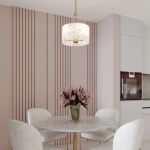 Потолочный светильник с тканевыми абажурами 60174/3 латунь