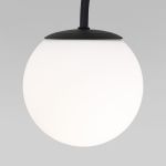 Потолочный светильник со стеклянным плафоном 30179/4 черный