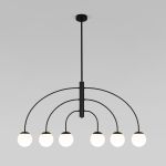 Потолочный светильник со стеклянным плафоном 30179/6 черный