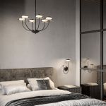 Потолочный светильник со стеклянным плафоном 50388 LED Черный