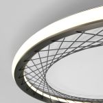 Потолочный светодиодный светильник 40023/1 LED серый