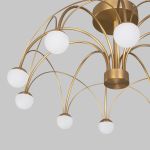 Потолочный светодиодный светильник 90031/10 LED золото