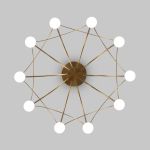 Потолочный светодиодный светильник 90031/10 LED золото