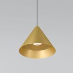 Светильник подвесной светодиодный Conus 16W 3000K золотой 50316 LED