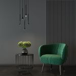 Светильник подвесной светодиодный Hall 5W 4000K черный 50314 LED