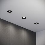 Светильник встраиваемый светодиодный Combi 10W 4000K черный 25067/LED
