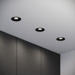 Светильник встраиваемый светодиодный Combi 15W 4000K черный 25068/LED