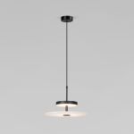 Светодиодный подвесной светильник с мраморным рассеивателем 40342 LED черный