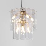 Умная подвесная люстра со стеклянными плафонами 60170/8