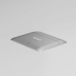 W8074065/ Выдвижной блок (Лючок) на 4 модуля (серебряный) W8074065