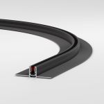 Mini Magnetic Шинопровод под ГКЛ 12,5 мм черный Ø600 85219/00