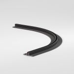 Mini Magnetic Шинопровод под ГКЛ 12,5мм черный Ø900 85220/00