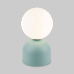 Настольный светильник со стеклянным плафоном 16039 Miki