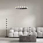 Настольный светодиодный светильник 90332/6 черный