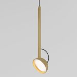 Светильник подвесной светодиодный Join 7W 4000K латунь 50313 LED