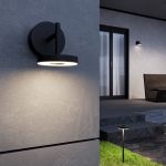 Светильник садово-парковый светодиодный Verano черный 35185/D черый