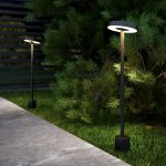 Светильник садово-парковый светодиодный Verano черный 35185/S черный