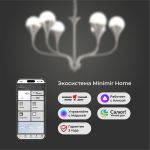 Умный подвесной светильник Calyx 60169/6 никель 60169/6 никель