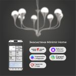 Умный подвесной светильник  Calyx 60169/8 никель 60169/8 никель