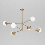 Умный потолочный светильник 60168/6 латунь 60168/6 латунь