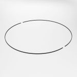 Esthetic Magnetic Шинопровод Round черный Ø1800 85218/00