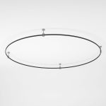 Esthetic Magnetic Шинопровод Round черный Ø1800 85218/00