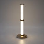 Настольный светодиодный светильник 80536/1 латунь