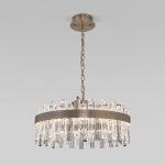 Подвесной светодиодный светильник с хрусталем 417/1