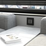 Рамка из металла на 1 пост АluMax черный алюминий W0013508