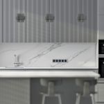 Рамка из поликарбоната на 5 постов Slab серебро софт W0052965