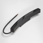 Slim Magnetic Блок питания 200W для радиусного шинопровода черный Ø 1200mm 95058/00