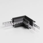 Slim Magnetic Коннектор угловой для встраиваемого шинопровода под ГКЛ 12,5мм (черный) 85212/00 85212/00